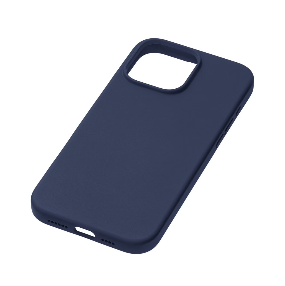 Чехол защитный uBear Touch Mag Case iPhone 16 Pro Max, софт-тач, темно-синий